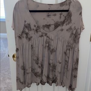 American Eagle tie-dye soft and sexy top